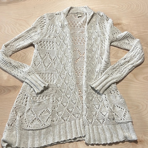 Lucky Brand Sweaters - Lucky Brand open front loose knit cardigan size Medium
